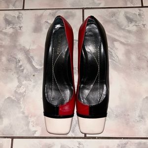 Kate Space Color Block Low Heels